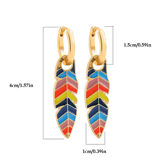 Feather Earrings